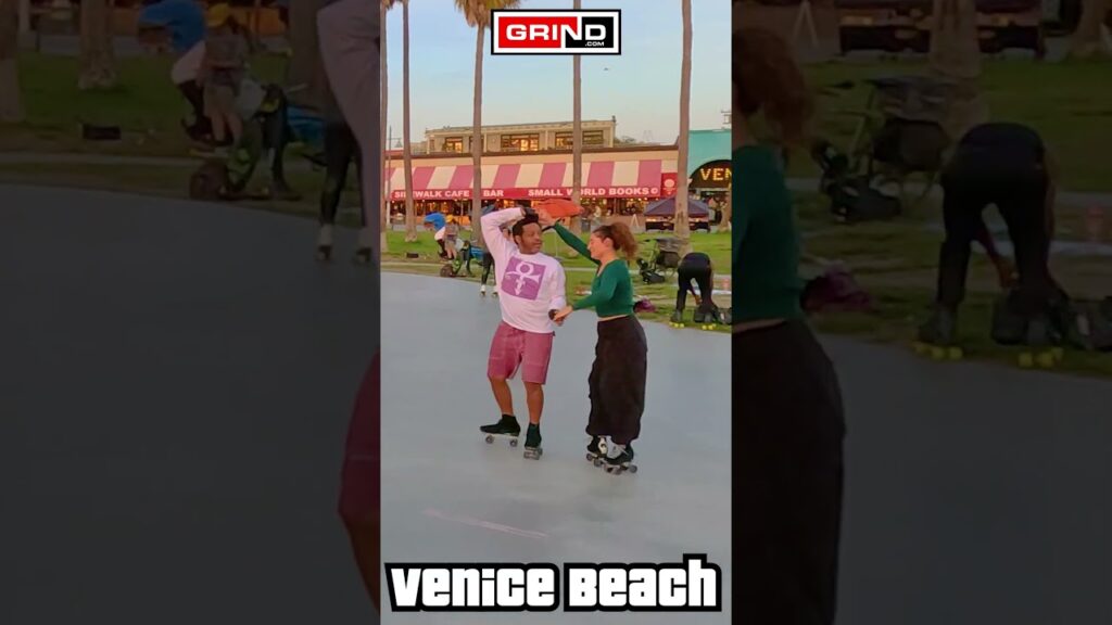 Elvis Crespo – Suavemente Part 7 AT VENICE BEACH ROLLER DISCO PLAZA LIVE #rollerskating #grind