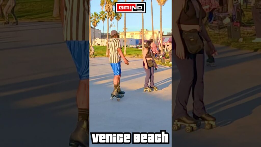 Doin’ It LL COOL J Part 11 AT VENICE BEACH ROLLER DISCO PLAZA LIVE #rollerskating #grind