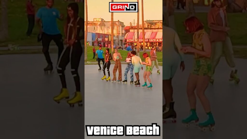 Thinking Of You – Sister Sledge Part 5 AT VENICE BEACH ROLLER DISCO PLAZA LIVE #rollerskating #grind