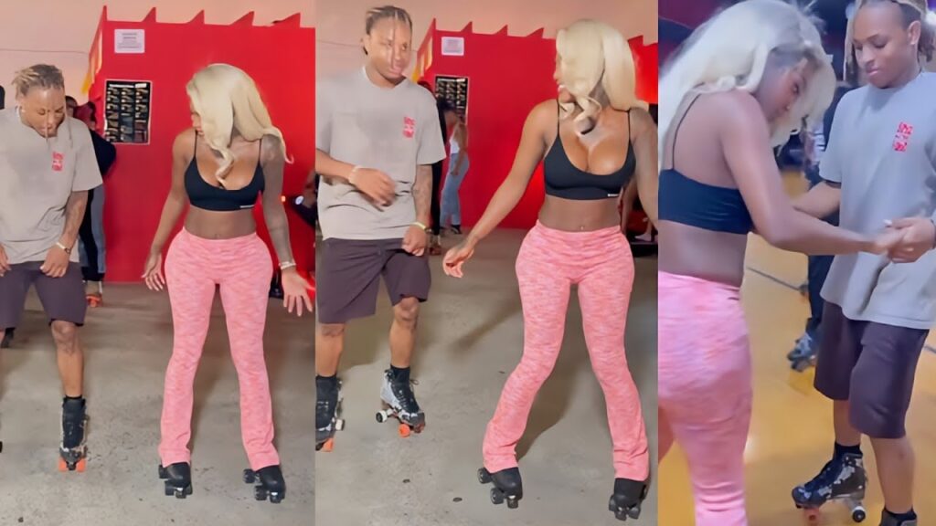 Summer Walker Takes Dance Lessons On Roller Skates