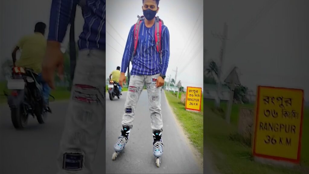 😎🔥skating shorts| friend skating #youtubeshorts  #parbatipur  #shortsvideo #shorts #viral #skating
