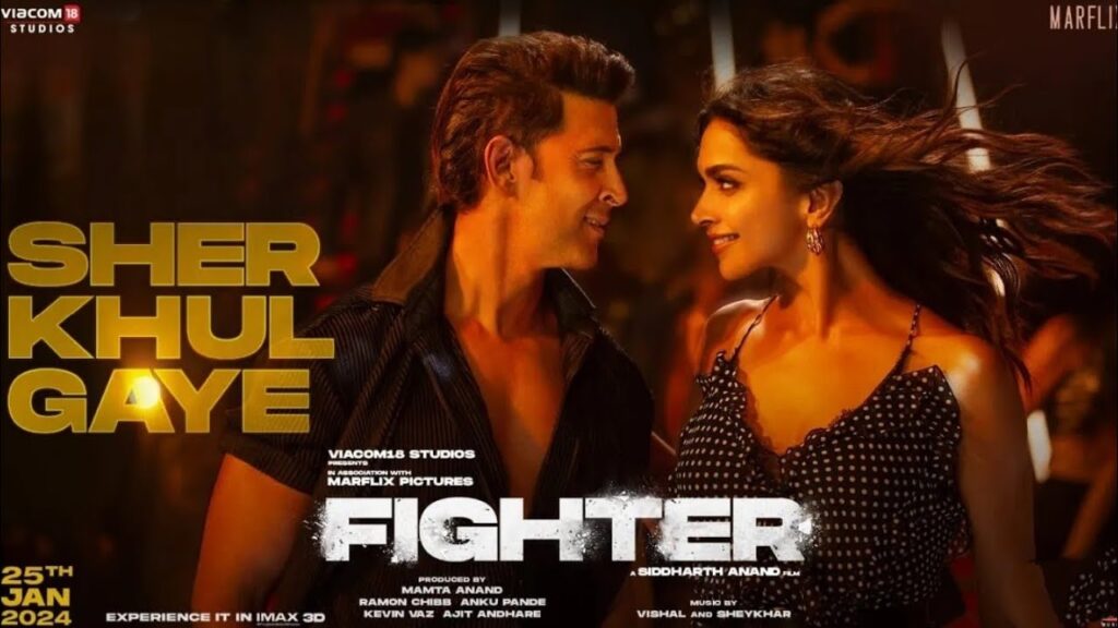 FIGHTER Sher Khul Gaye Song Hrithik Roshan,Deepika Padukone Vishal Sheykhar Kumaar Bhushan K