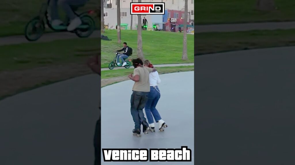 Enchantment – It’s You That I Need at VENICE BEACH ROLLER DISCO PLAZA  #grind  #rollerskating