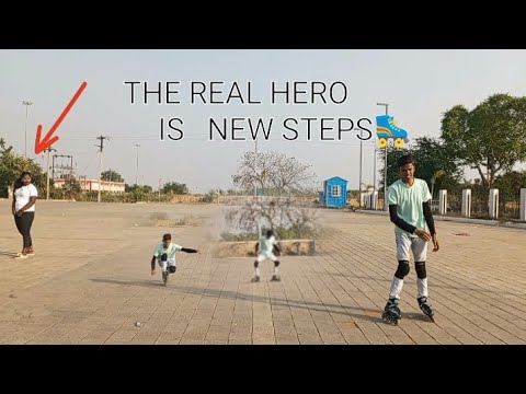 THE REAL HERO IS NEW STEPS 🛼 #skateanddestroy #skateboard #skater #viralvideos #instagood