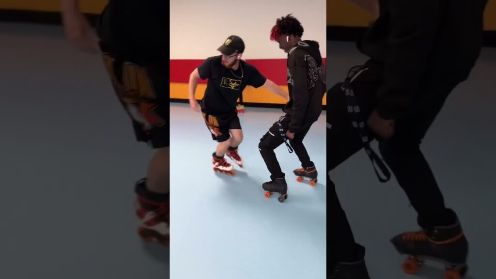 π Have you ever seen someone do this one rollerblades? π³ #shorts #rollerblading #rollerskating