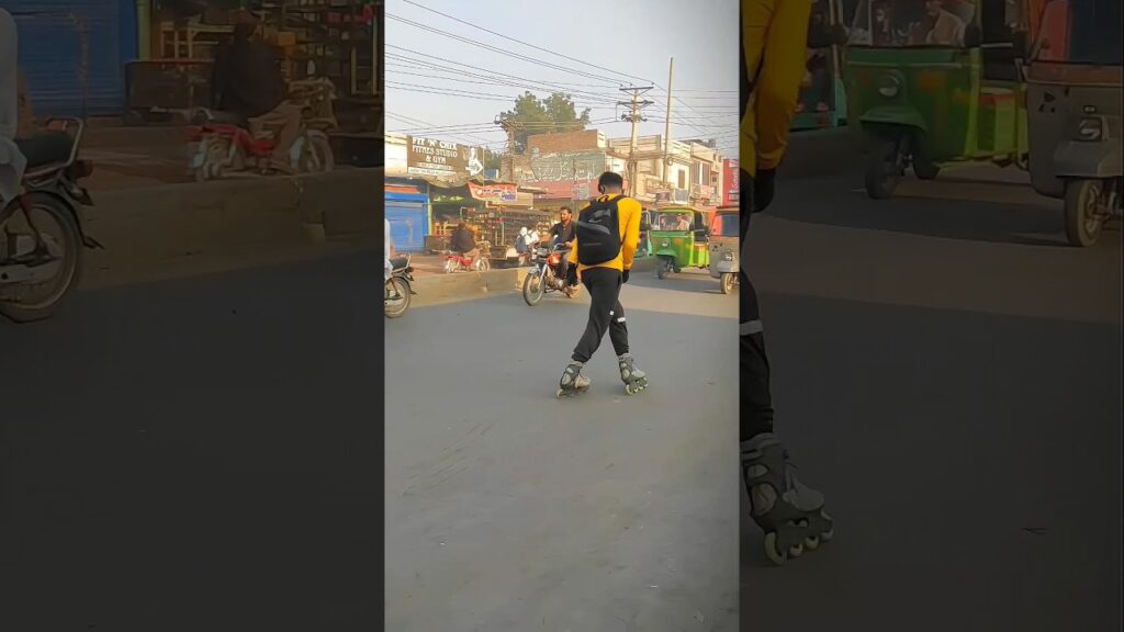 freestyle skating on road😯😲 #skating #freestyleskating #viralvideo #vishalskater #shorts #skater