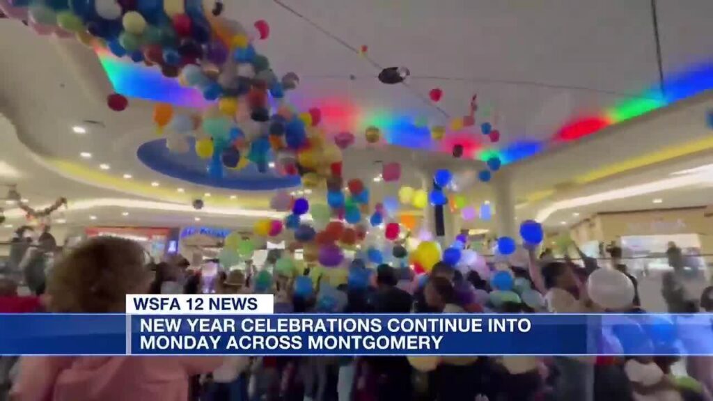 New Year celebrations continue into Monday across Montgomery
