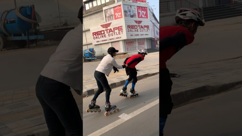 Girl skating Videos ❤️ #skating #youtubeshorts #girlreaction #bollywood #arijitsingh #girl #reels
