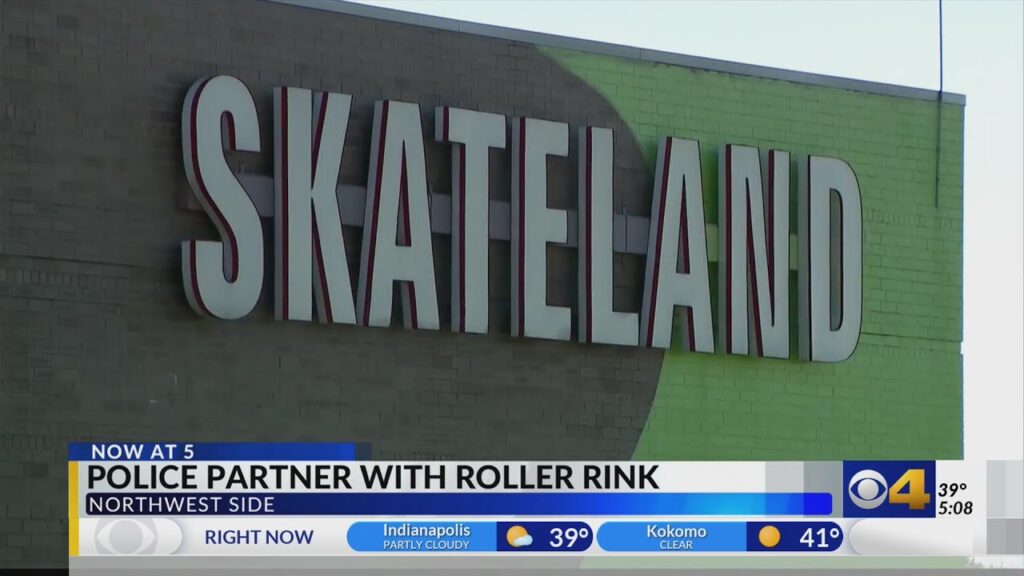 Roller-skating rink partners with IMPD to help prevent youth crime