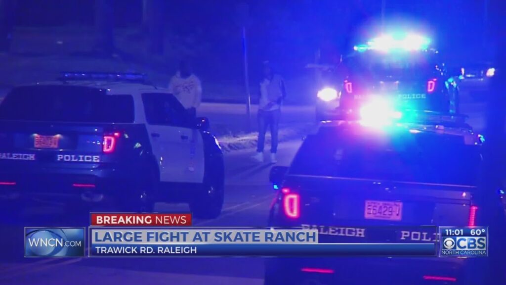 ‘Large disturbance’ at roller skating rink shuts down Raleigh road