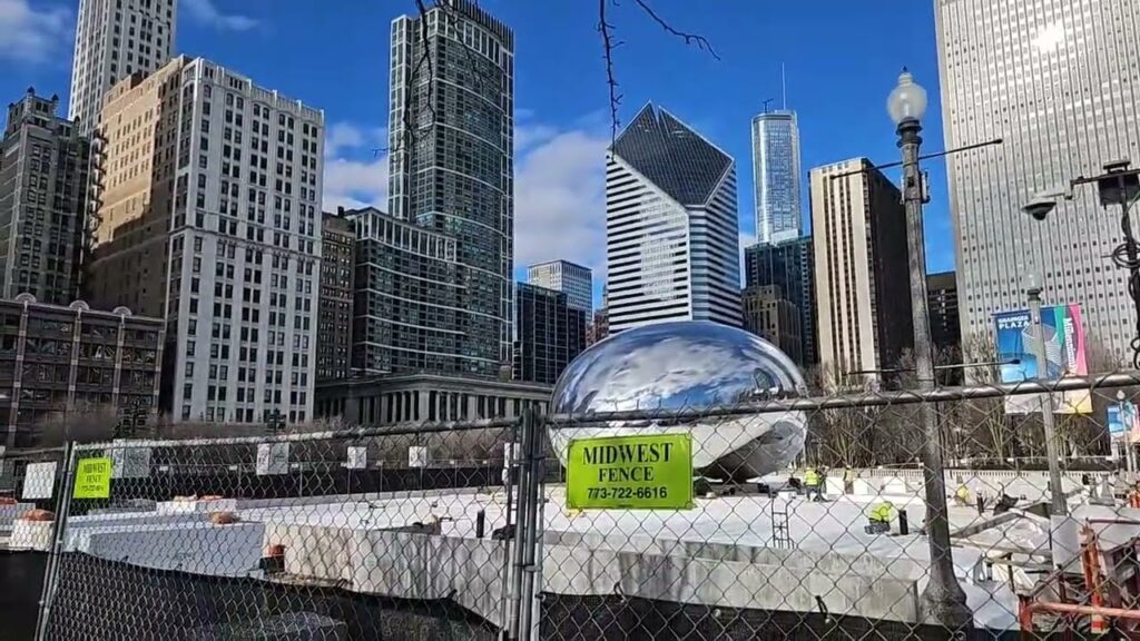 Chicago Millenium Park Ice Skating and Maggie Daley Park Ice Skating Ribbon