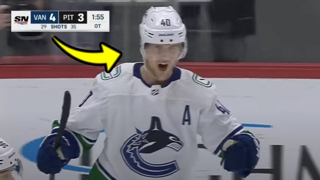 The Canucks just won their WILDEST one yet!