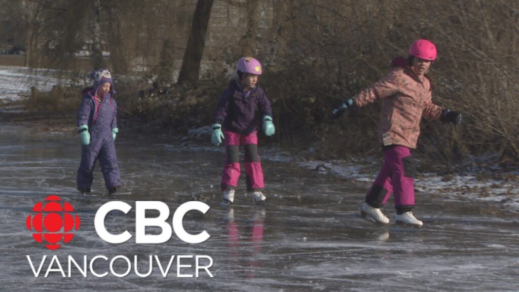 Pond skating in Vancouver