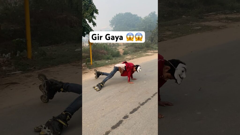 Accident 😱 #skating #skatergirlreaction #reels #publicreactionskating #trending #youtubeshorts #1k