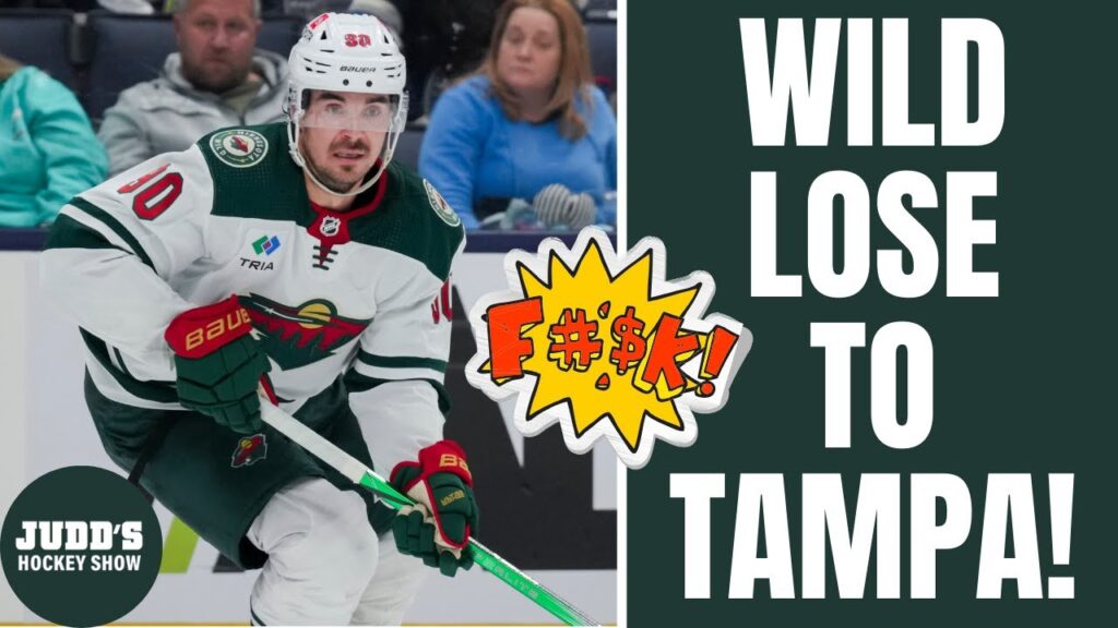Minnesota Wild LOSE to the Tampa Bay Lightning