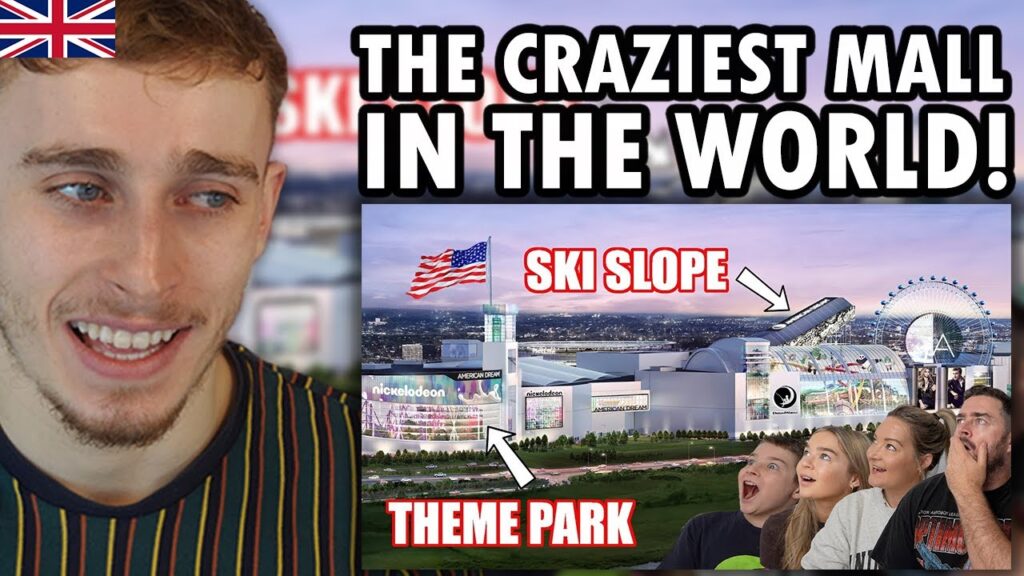 Brit Reacting to New Zealand Family goes to American Mall for the first time! THE AMERICAN DREAM