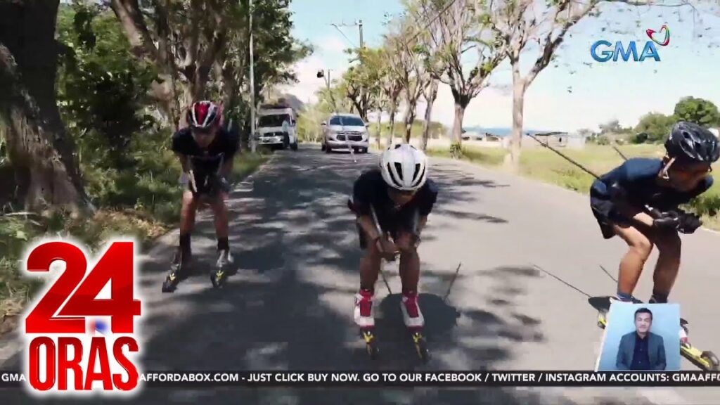 “Roller skiing” o ang summer version ng skiing, rising sport sa bansa | 24 Oras