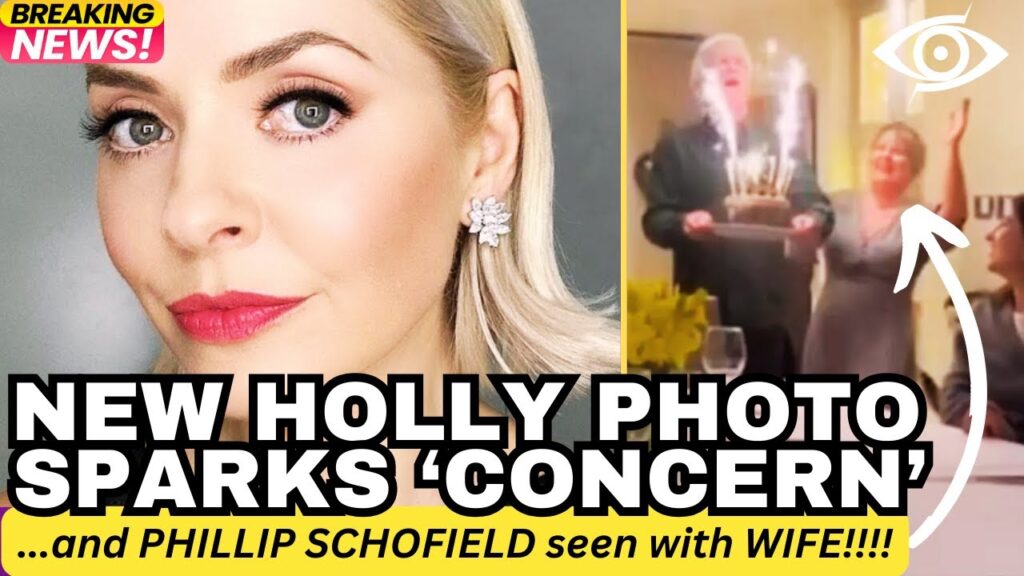 Holly Willoughby Dancing On Ice Photo Has Fans Worried | Phillip Schofield Parties With Wife
