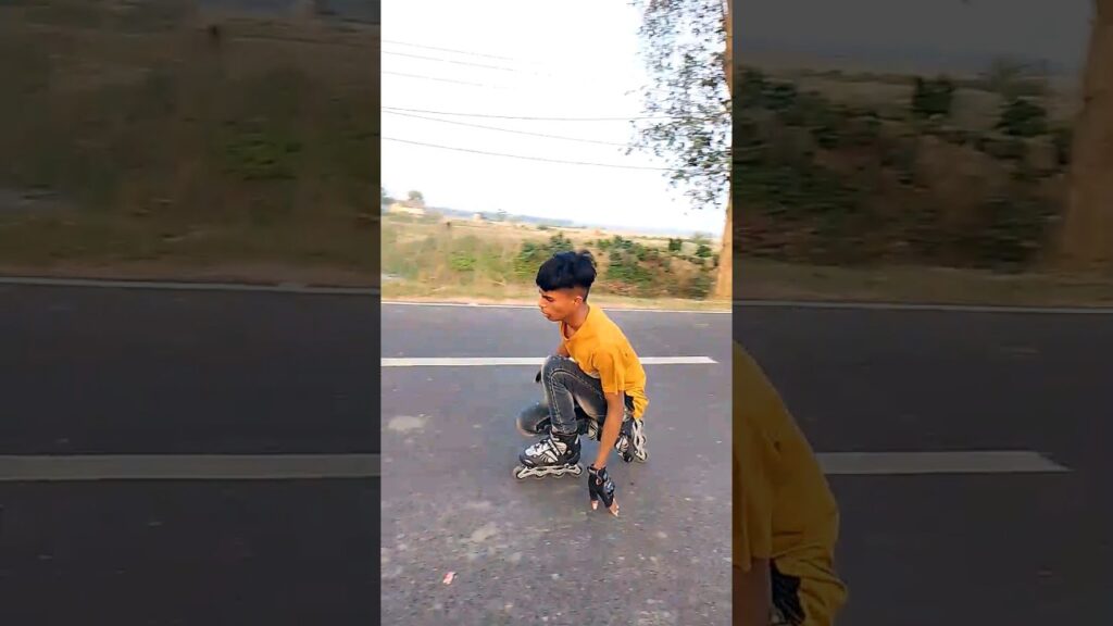 skating video is pinned shorts video 😜#shorts #viral#skating