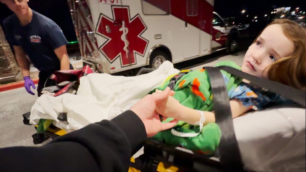 NiKO’S BRAVE AMBULANCE RiDE π Adley & Navey Surprise him with a GiANT MONKEY! Mom saves the day