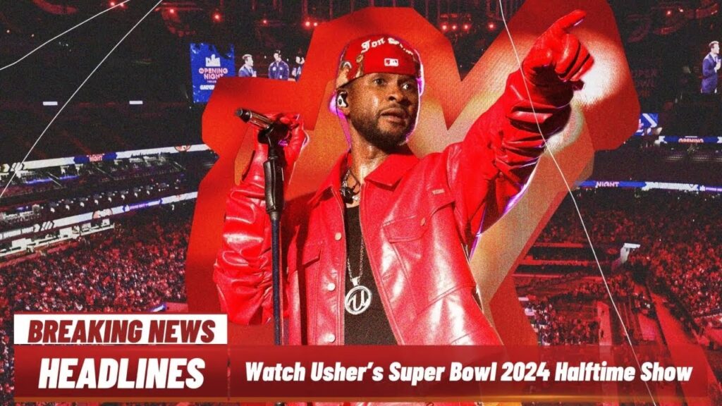 Watch Usher’s Super Bowl 2024 Halftime Show | SINGING | DANCING | ROLLER-SKATINGNews Today | USA |