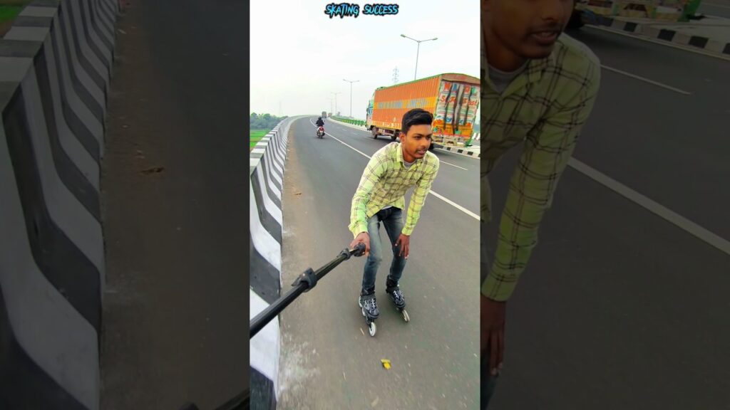 বহরমপুর বাইপাস স্কেটিং /Berhampore Bypass HighwayRoad Skating 😱#skatingsuccess #youtubeshorts #india