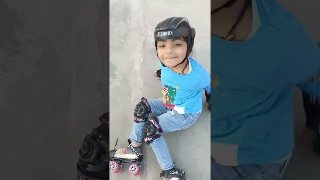 skater cute little girl look | cute  girl skating | #skating #sports #skatinggirl #short