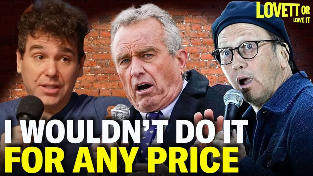 RFK Jr. Hosts “Night of Laughter” Stand-Up Show… I’d Rather Interview Him About His Forearms