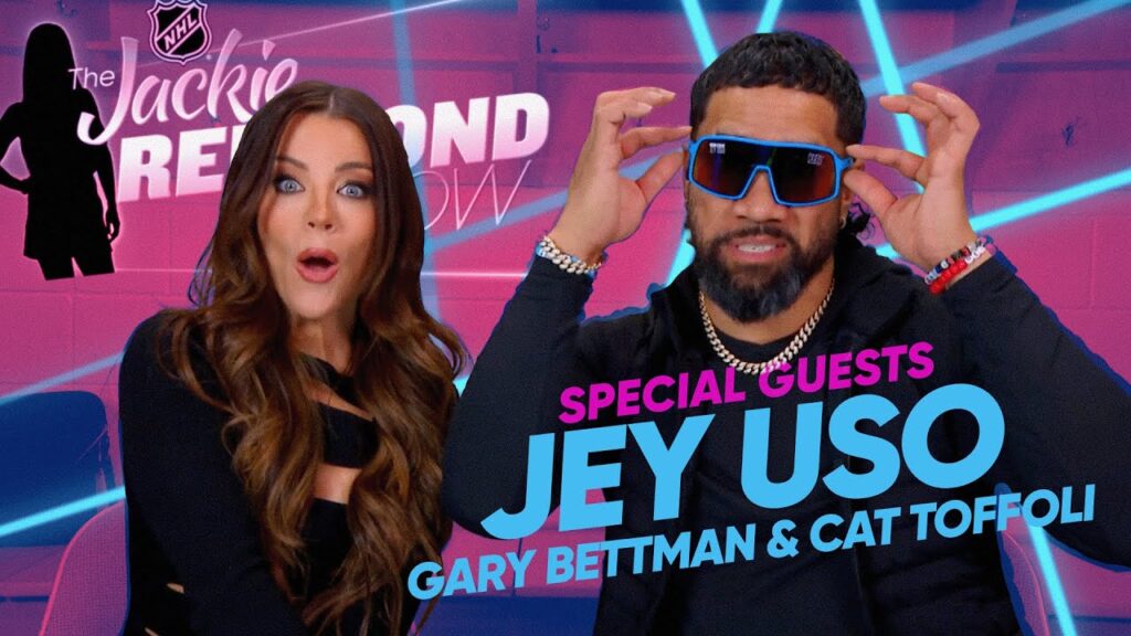 WWE Superstar Jey Uso talks hockey and WWE, including his feud with Roman Reigns!