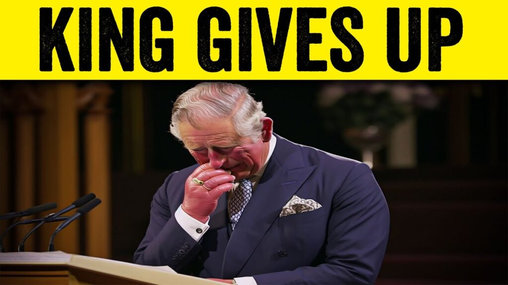 🔴 HARRY REJECTS KING CHARLES