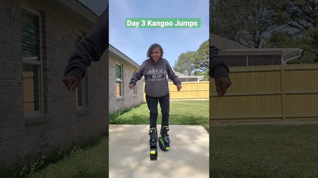 #shorts ~ Kangoo Jumps Workout Practice, Day 3. #rateme #kangoojumps #thisishowidoit #viral #fitness