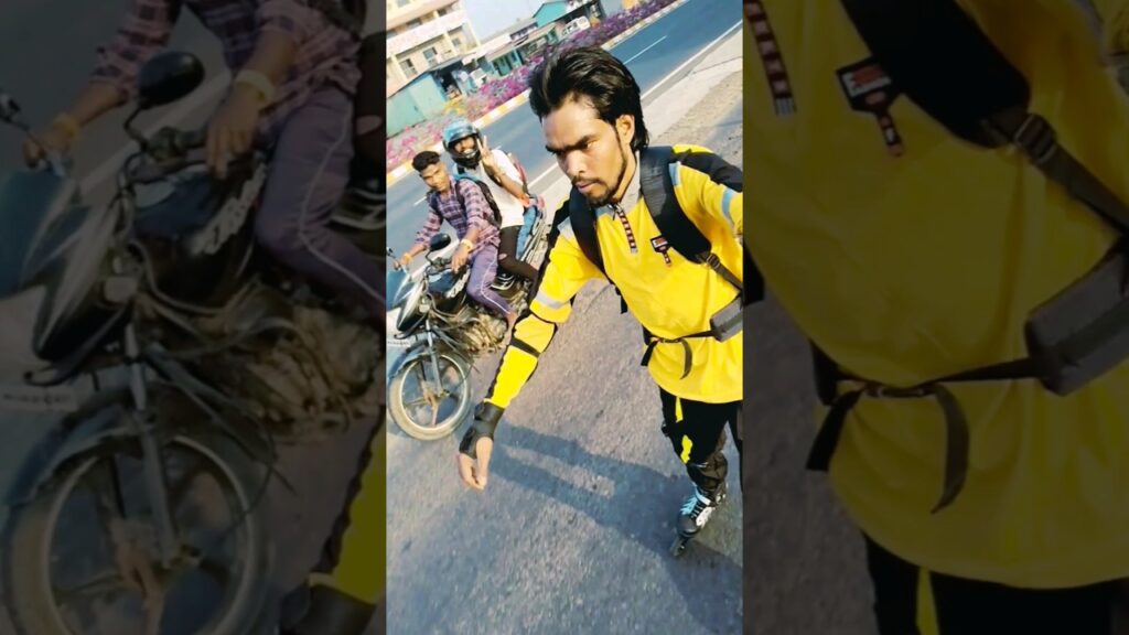 TODAY🛼 SKATING 🤔PUBLIC 👀REACTION 💚 #brother #brotherskatingskating #youtubeshorts #brotherskating