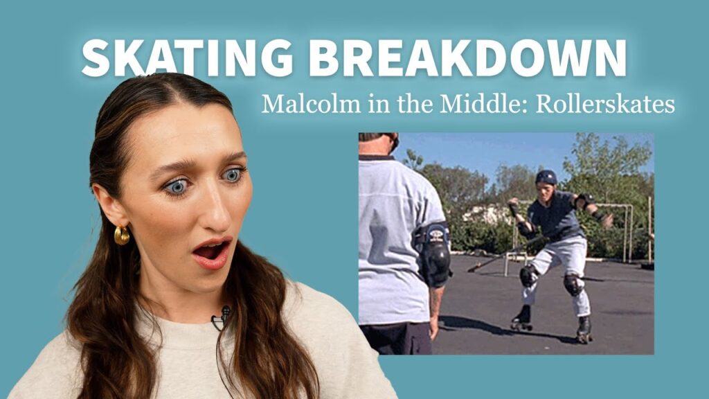 World Champion Roller Skater Breaks Down Malcolm in the Middle: “Rollerskates” Episode!