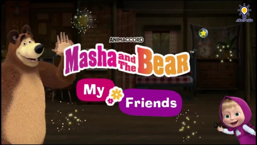 Game Play Masha and the Bear My Friends #gamekids #nickjrgames #dora #mashaandthebear #mashagameplay