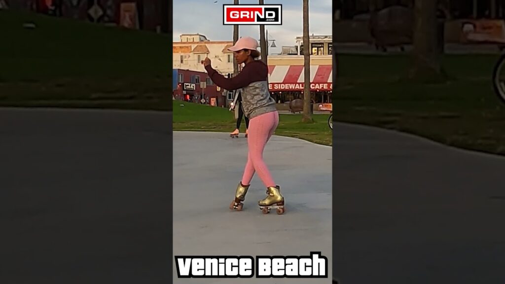 ๐ด๐ต Maxwell – PT2 Ascension AT VENICE BEACH ROLLER DISCO PLAZA ๐ #rollerskating #grind #disco