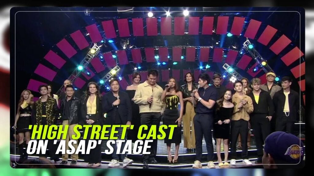 Andrea Brillantes leads ‘High Street’ cast on ‘ASAP’ stage | ABS-CBN News