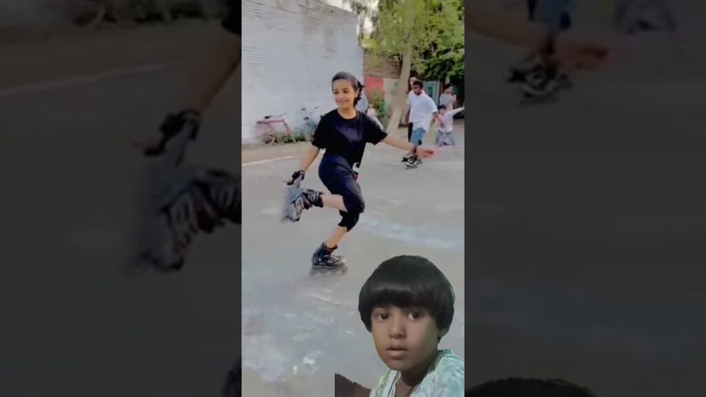 😲😲skating little girl#skater #rollerskating #skating #ytshorts #trending #shorts #viralshort#sports