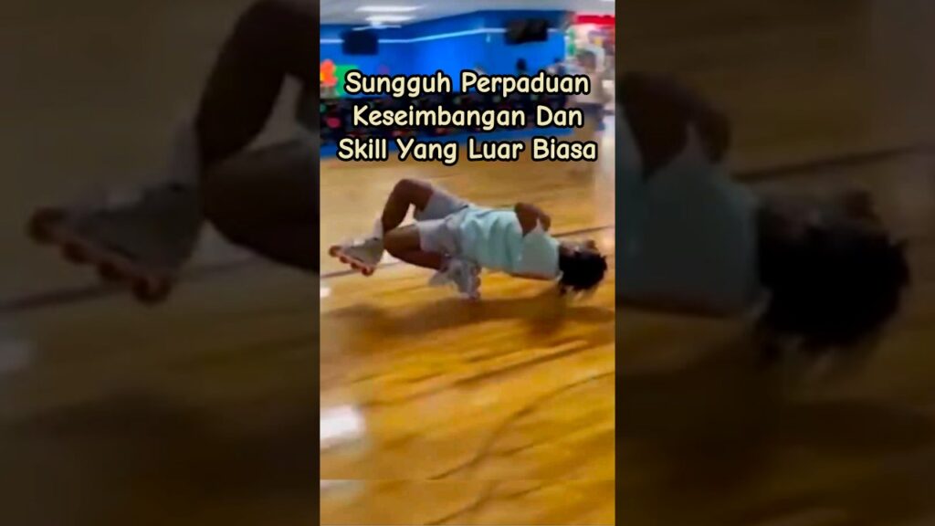 Skill Sepatu Roda Level Dewa! Harus Lihat Ini! #shorts #trending #viral