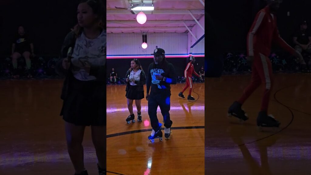 YahKōv Trying New Moves 💪🏾🔥👏😁5-19-24 #skatelife #sk8life #rollerskating #rollerskater #skatelove