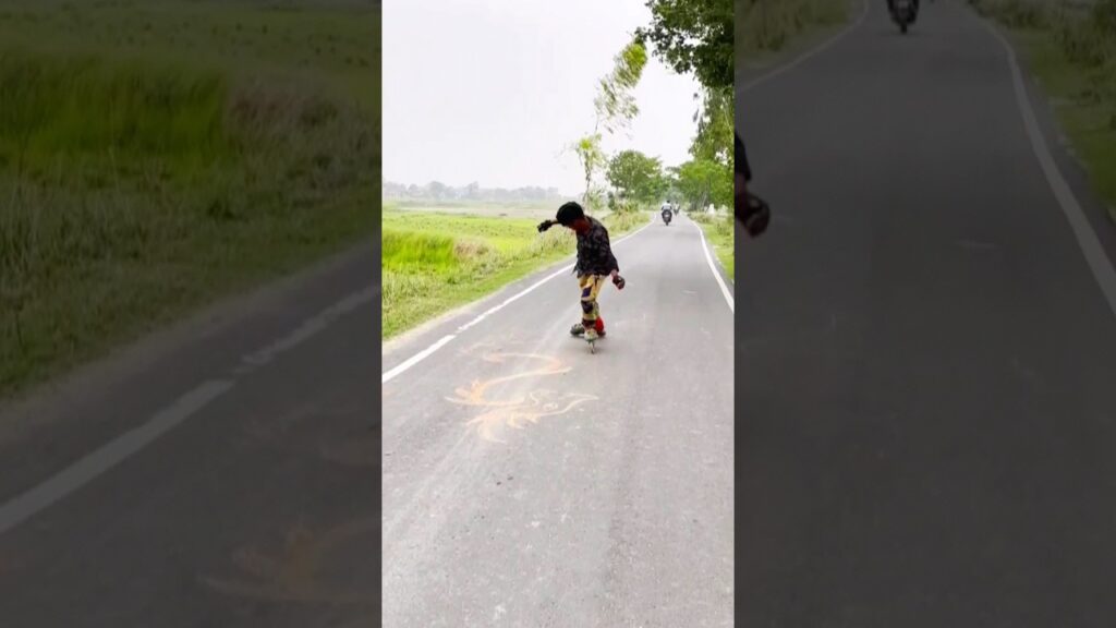 Teagan 🐉🐲panting🤕🛼 || #skating #viralvideo #like #snake #villageskaterboy #trending #viral #shorts