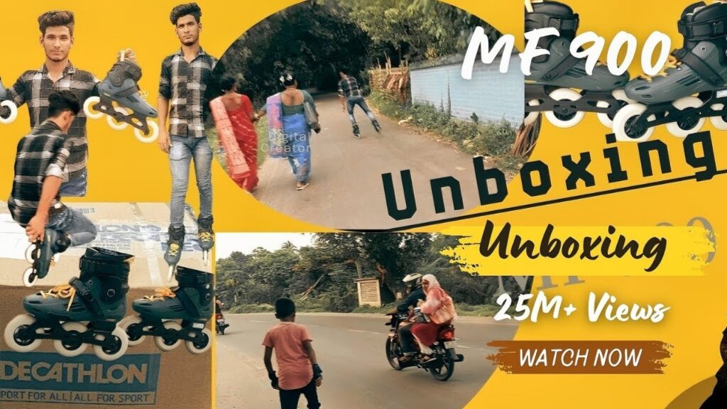 MF_ 900_ UNBOXING #chokletboyskating #basirhatskater #inlineskating #mf900 #skating #brotherskating