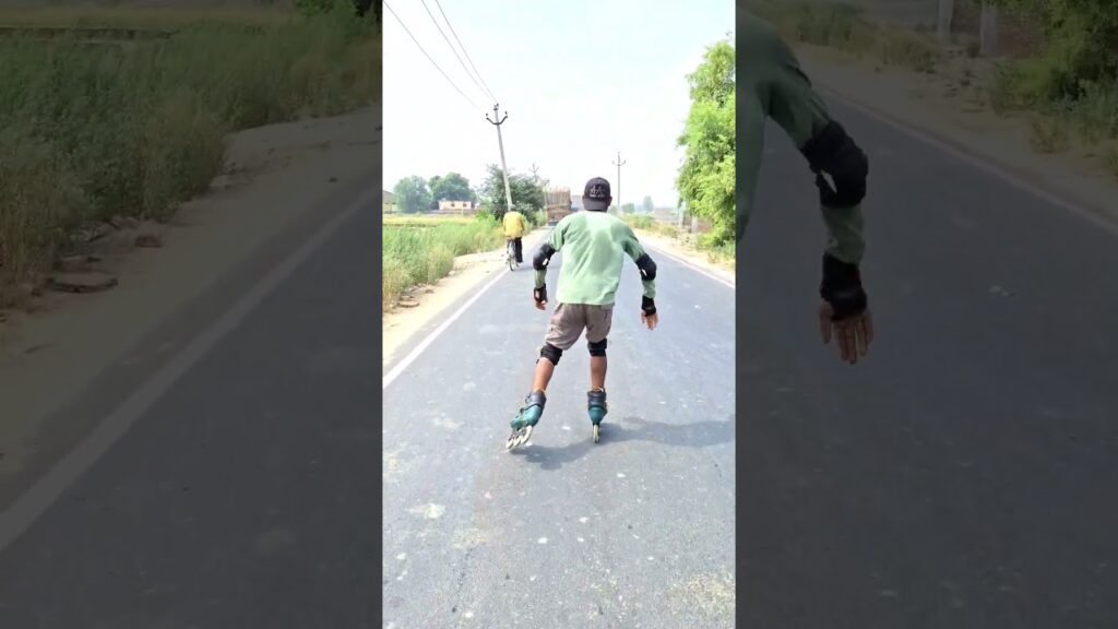 #skating #shorts #youtubeshorts #treanding #inlineskating #india Don’t try. This action is Risky