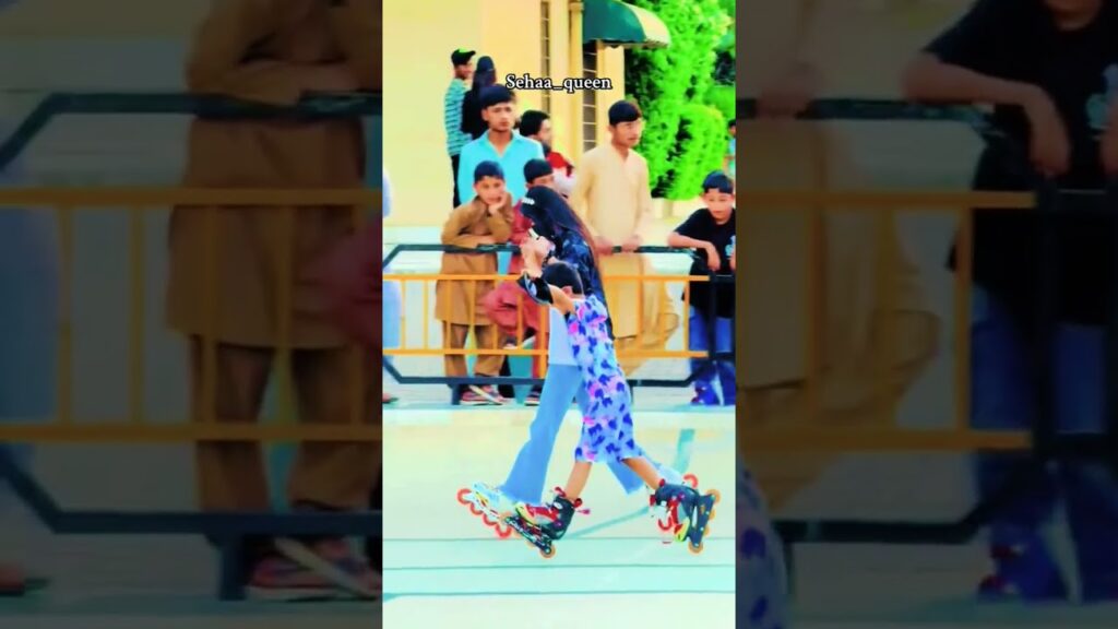 2 wheel Skil @mhussaindimpleboy637 #yotubeshort #rollerskating #ayazskatingclub #sehaaskater
