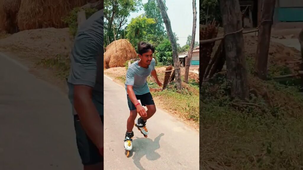 skating on road || public Reaction 😱 & injoy skating practice #shorts #publicreaction
