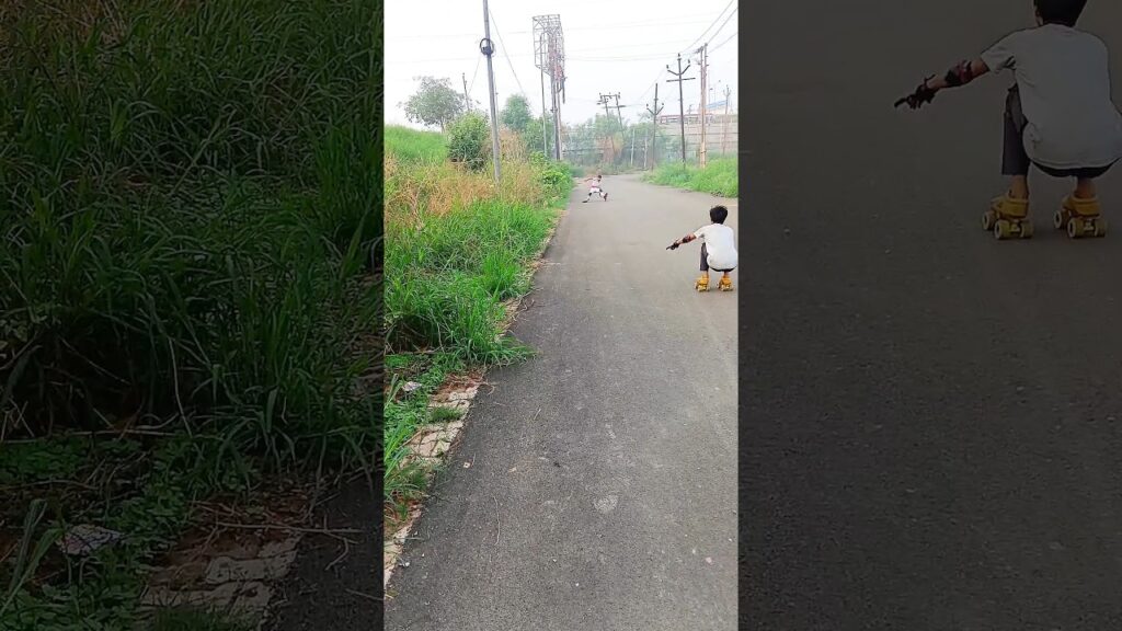masti🤣 #viral #skating #trending #shortsvideo #brotherskatingskating #shorts