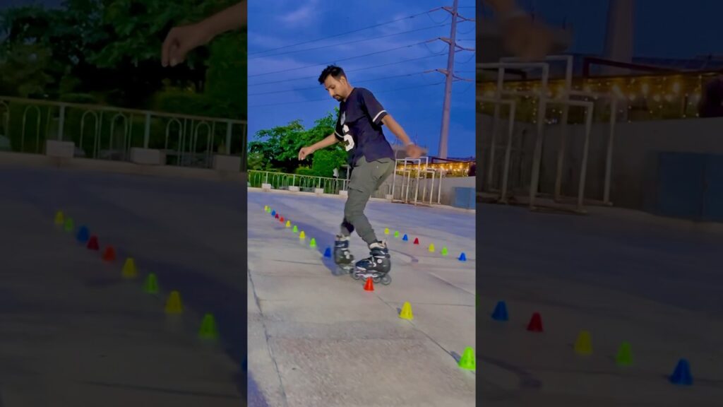new stund slalom skating ππ₯ #samskater1 #skating #stund #ytshorts