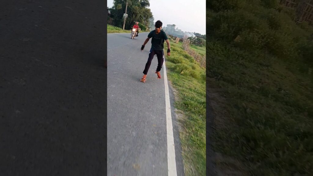 Speed Skating masti🚄 🥰#trendingshorts #viralvideo #youtubeshorts #explore #foryou #rap #shorts
