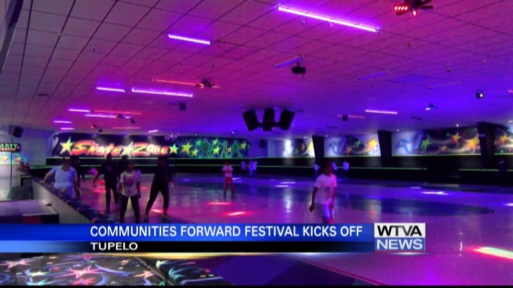 Skating party serves has kickoff to Communities Forward Festival