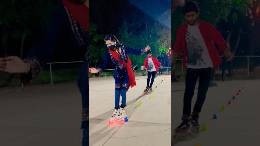 New skills 😳#sehaaskater #skating #rollerskatinggirl #youtube #femaleskater #skatinggirl