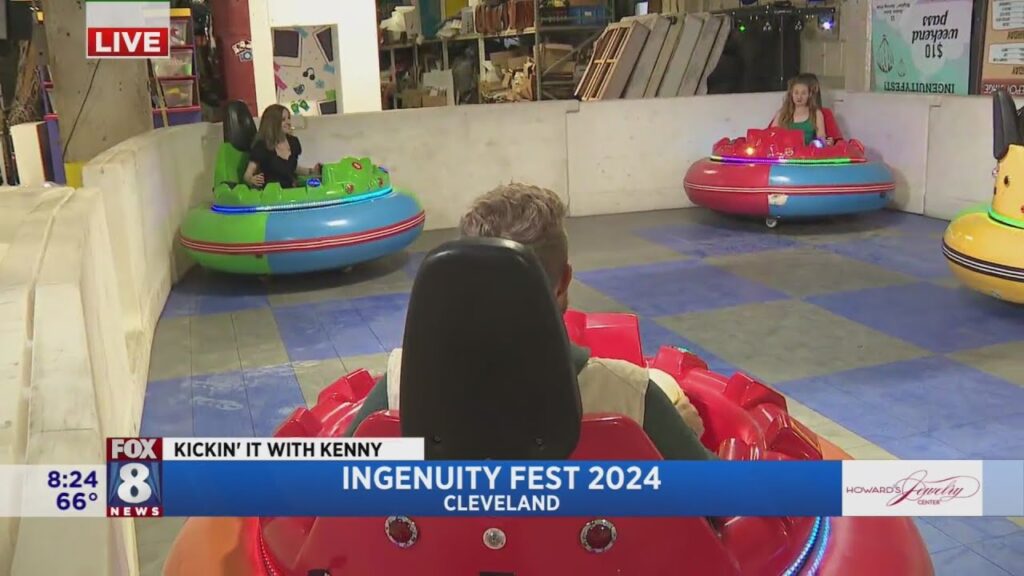 Kenny gets a preview of IngenuityFest 2024